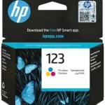 Tinteiro HP 123 Tricolor Original (F6V16AE)