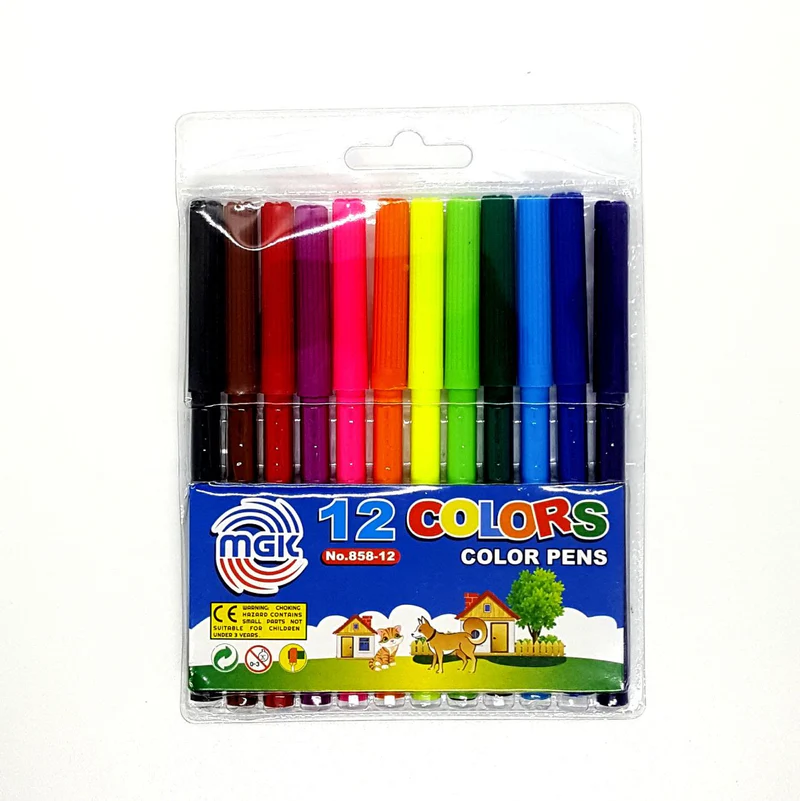 MGKColorPen12Colors_800x LAPIS DE COR 12 UNIDADE - Image 1