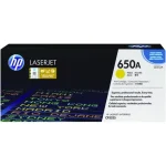 Toner HP 650A Amarelo Original (CE272A)