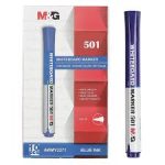 MARCADOR PARA QUADRO BRANCO M&G AZUL 10 PCS
