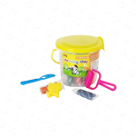 POTE DE PLASTICINA  10 CORES